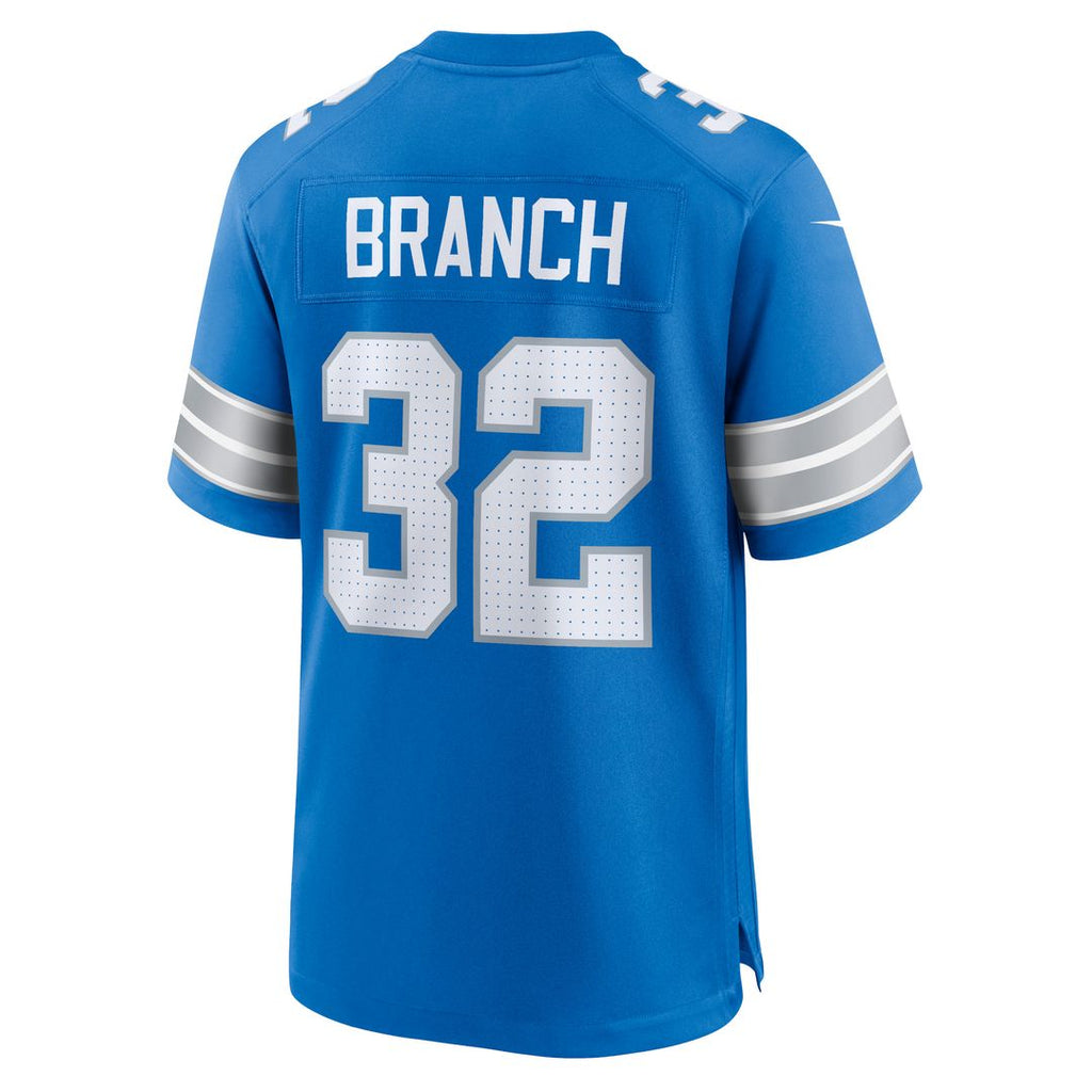 Brian Branch Detroit Lions Nike White Game Official Jersey -  White