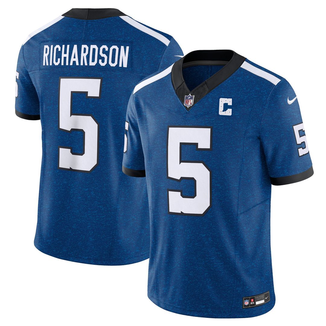 Anthony Richardson Indianapolis Colts Nike Alternate Vapor F.U.S.E. Limited Official Jersey - Royal