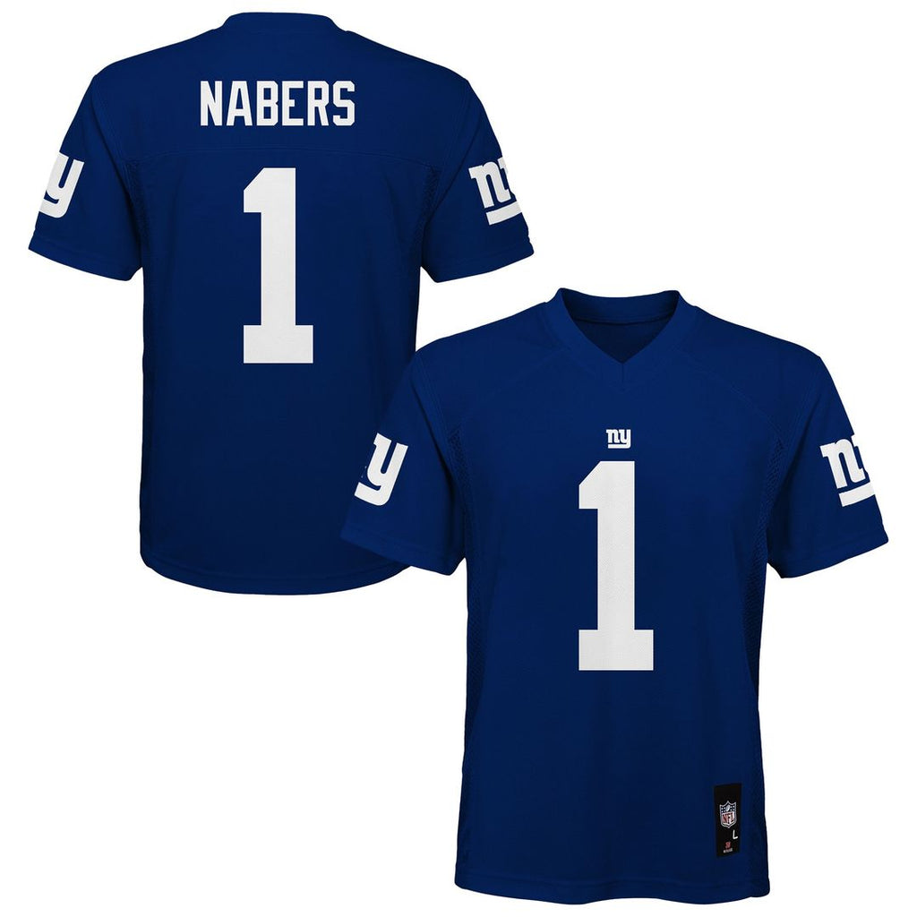 Malik Nabers New York Giants Outerstuff Preschool Replica Player Official Jersey - Royal