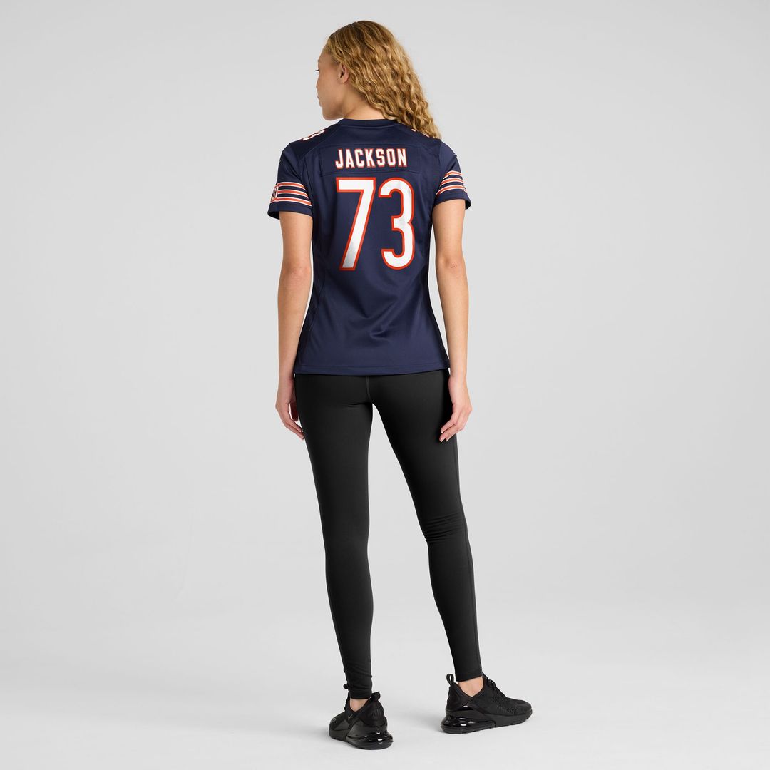 Jonah Jackson Chicago Bears Nike Women's Team Game Official Jersey -  Navy