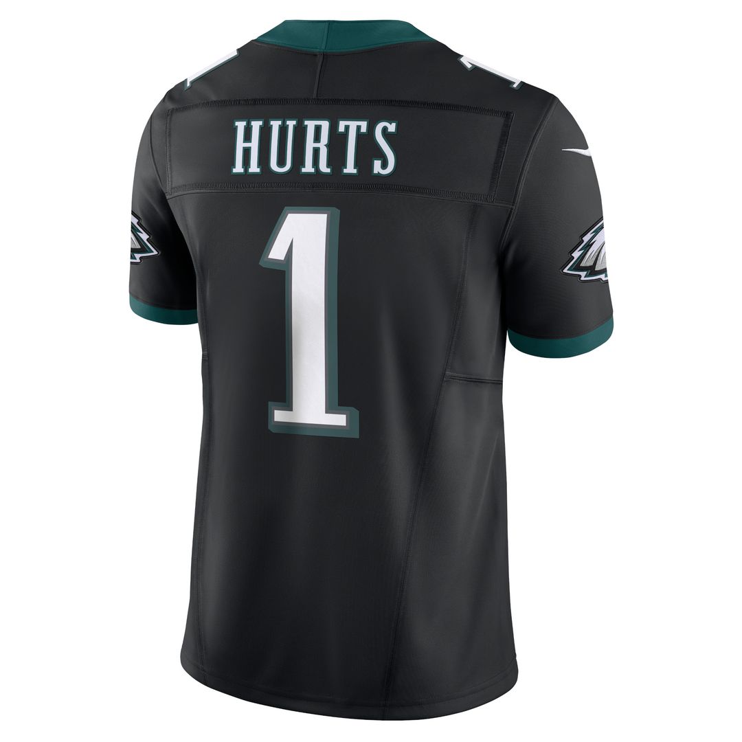 Jalen Hurts Philadelphia Eagles Nike Alternate Vapor F.U.S.E. Limited Official Jersey - Black