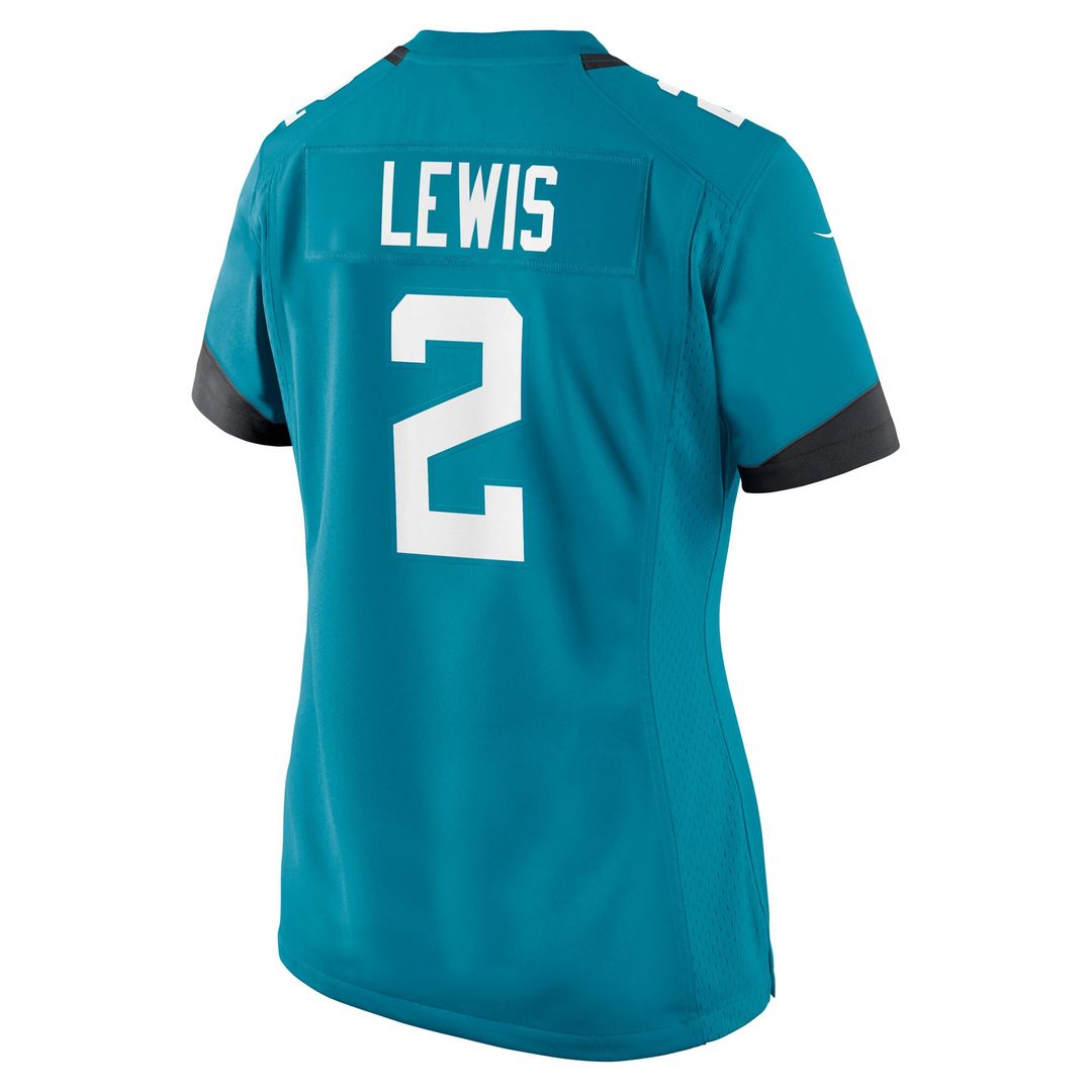 Jourdan Lewis Jacksonville Jaguars Nike Women's Team Game Official Jersey -  Teal