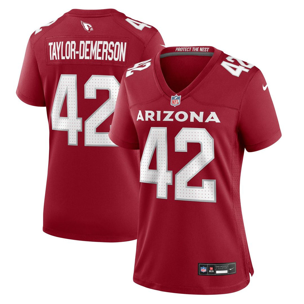 Dadrion Taylor-Demerson Arizona Cardinals Nike Women's  Game Official Jersey -  Cardinal