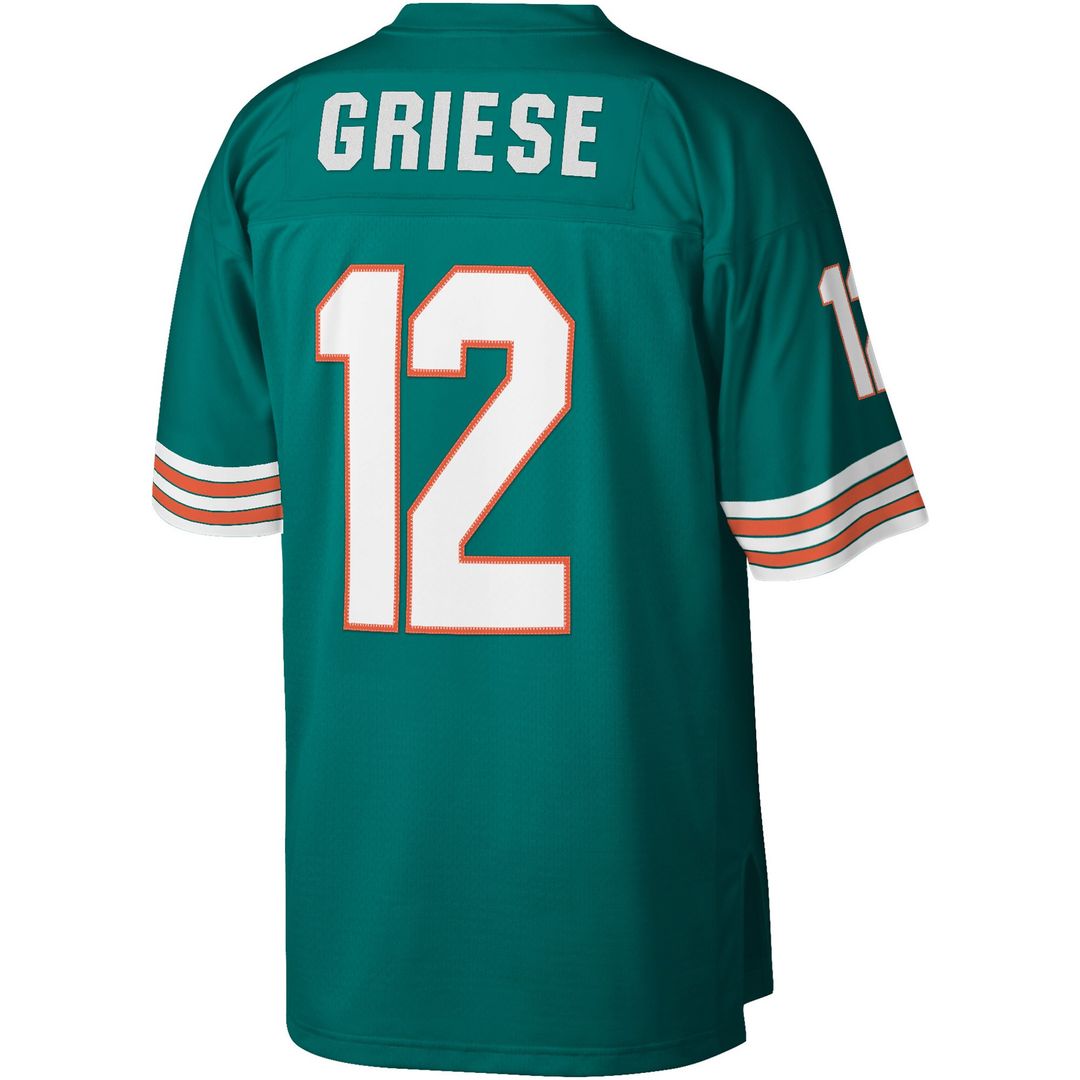 Bob Griese Miami Dolphins Mitchell & Ness Legacy Replica Official Jersey - Aqua