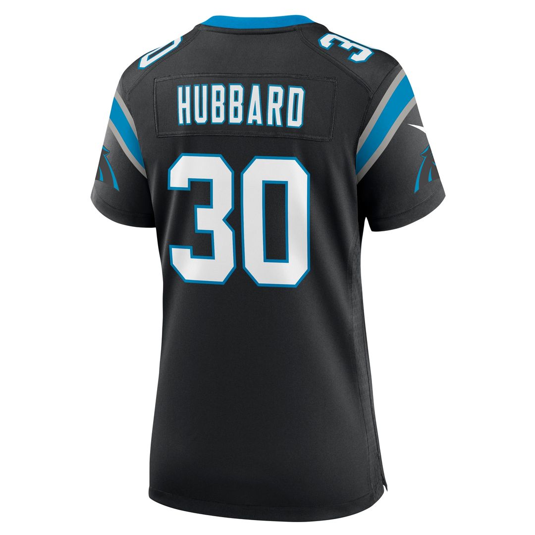 Chuba Hubbard Carolina Panthers Nike Women's Alternate Game Jersey - Blue