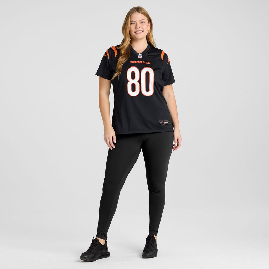 Andrei Iosivas Cincinnati Bengals Nike Women's Team Game Official Jersey -  Black