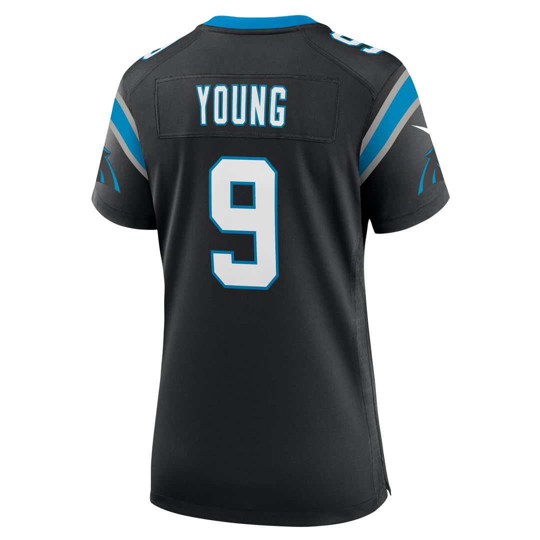Bryce Young Carolina Panthers Nike Women's Team Game Official Jersey - Black