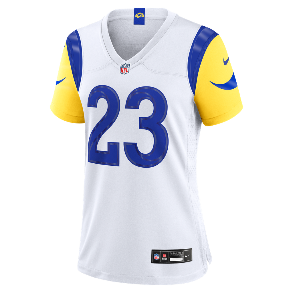 Kyren Williams Los Angeles Rams Nike Women's Game Official Jersey - White