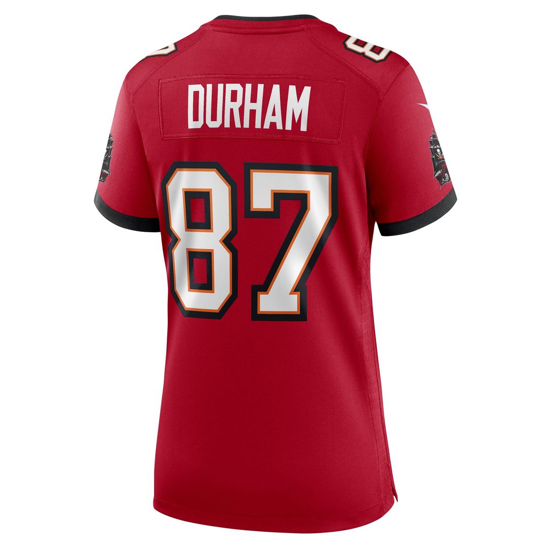 Payne Durham Tampa Bay Buccaneers Nike Women's  Game Official Jersey -  Red