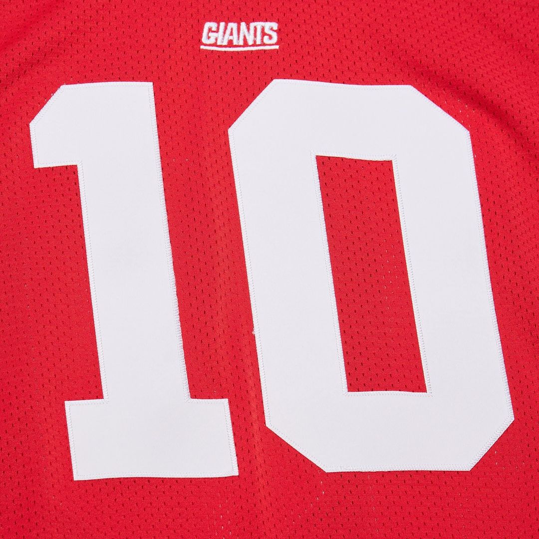 Eli Manning New York Giants 2004 Mitchell & Ness Authentic Throwback Retired Player Official Jersey - Red