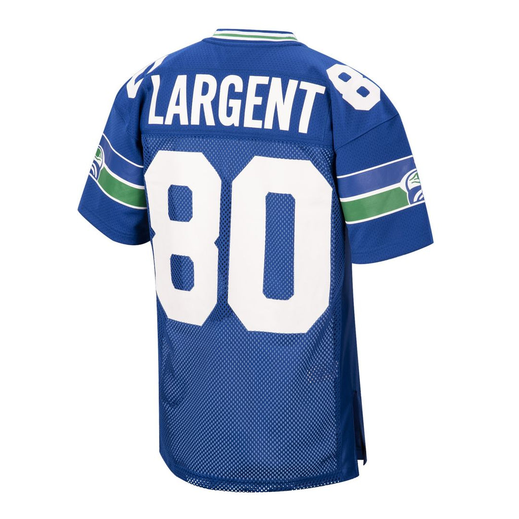 Steve Largent Seattle Seahawks 1985 Mitchell & Ness Authentic Throwback Retired Player Official Jersey - Royal