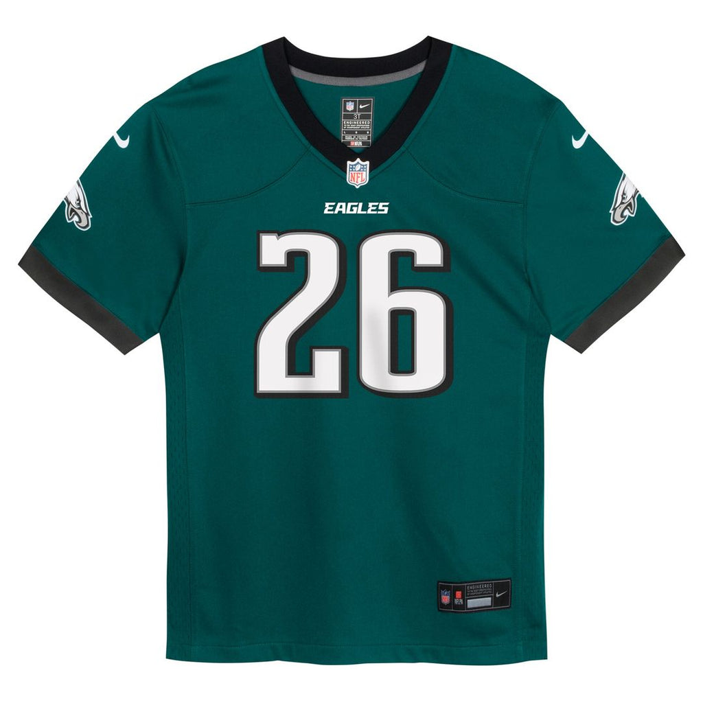 Saquon Barkley Philadelphia Eagles Nike Toddler Game Official Jersey - Midnight Green