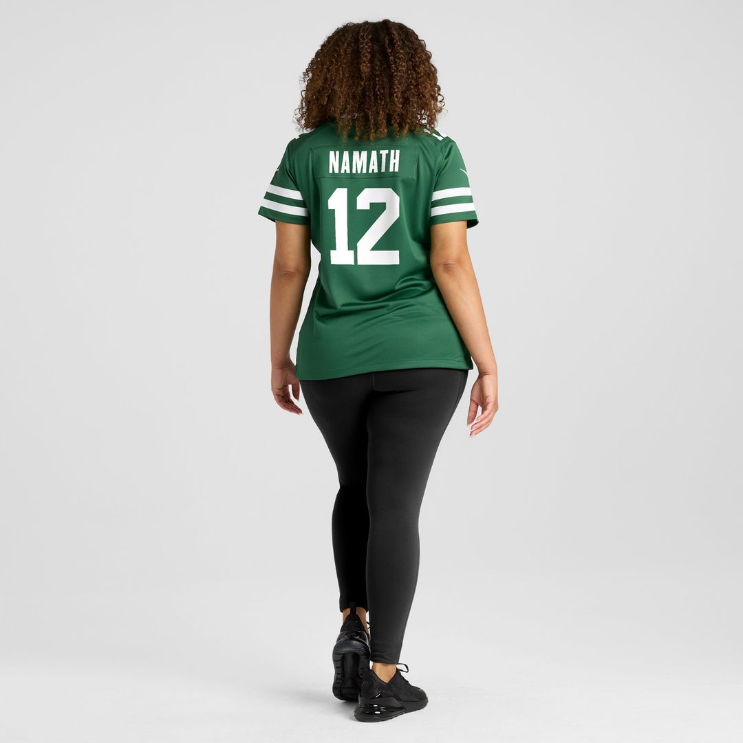 Joe Namath New York Jets Nike Women's Retired Player Alternate Game Official Jersey - Legacy Black