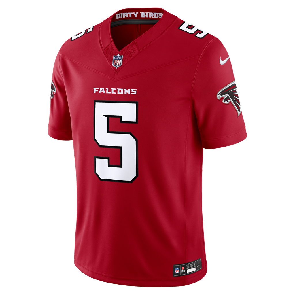 Drake London Atlanta Falcons Nike Vapor F.U.S.E. Stitched Limited Official Jersey - Red