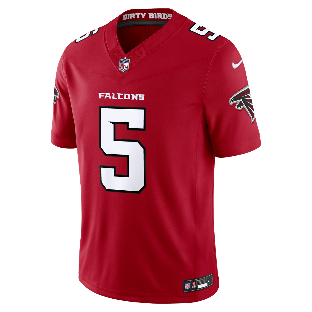 Drake London Atlanta Falcons Nike Vapor F.U.S.E. Stitched Limited Official Jersey - Red