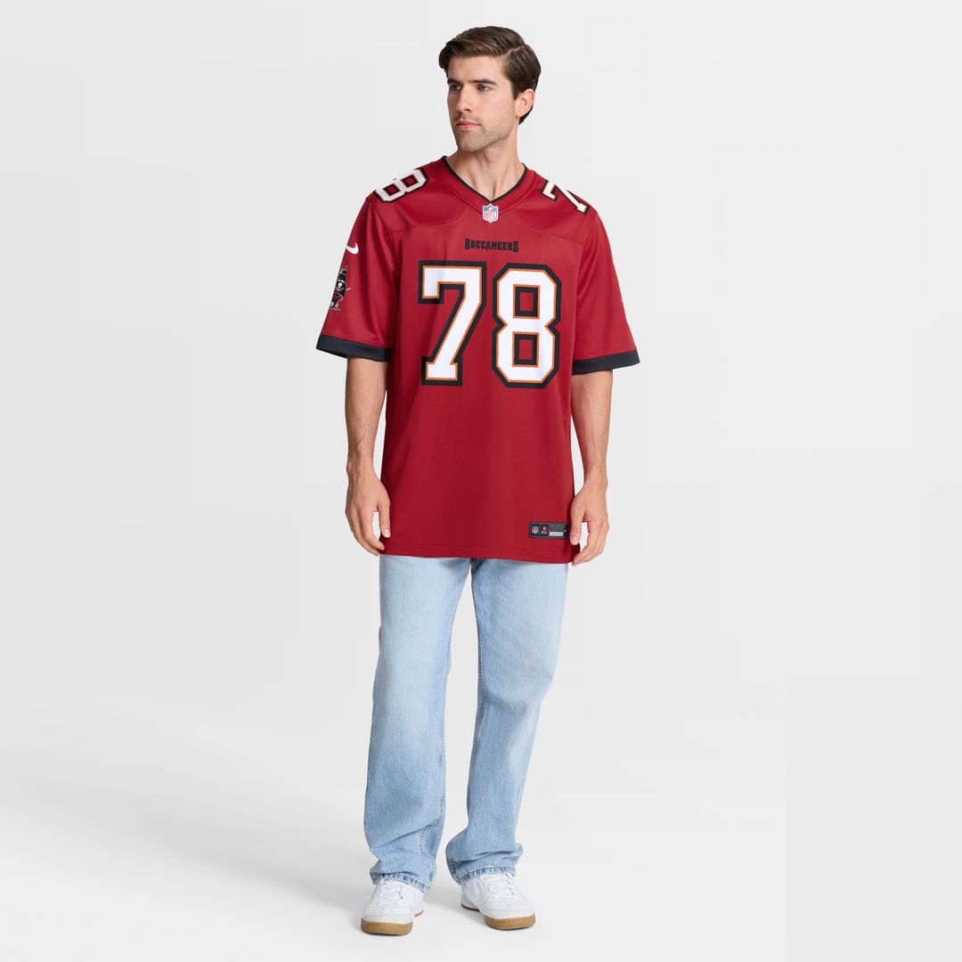 Tristan Wirfs Tampa Bay Buccaneers Nike  Game Official Jersey -  Red