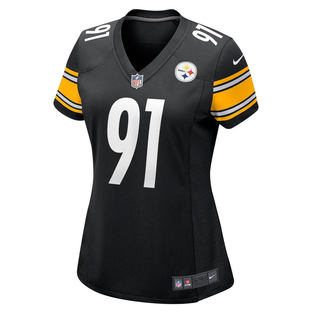 Logan Lee Pittsburgh Steelers Nike Women's Team Game Jersey - Black