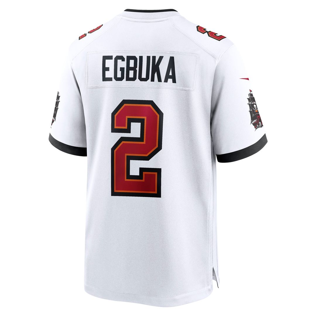 Emeka Egbuka  Tampa Bay Buccaneers Nike  Game Official Jersey -  White
