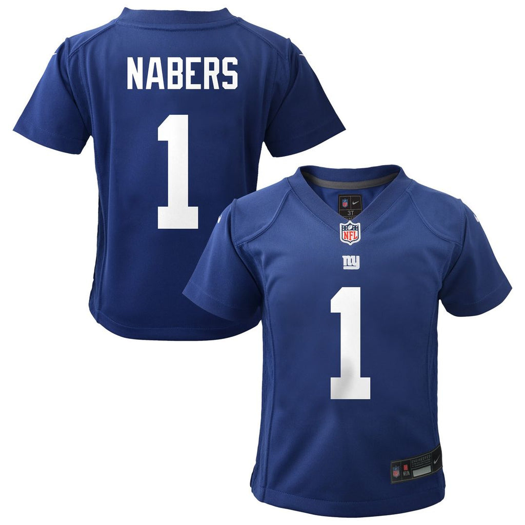 Malik Nabers New York Giants Nike Infant Team Player Game Jersey - Royal