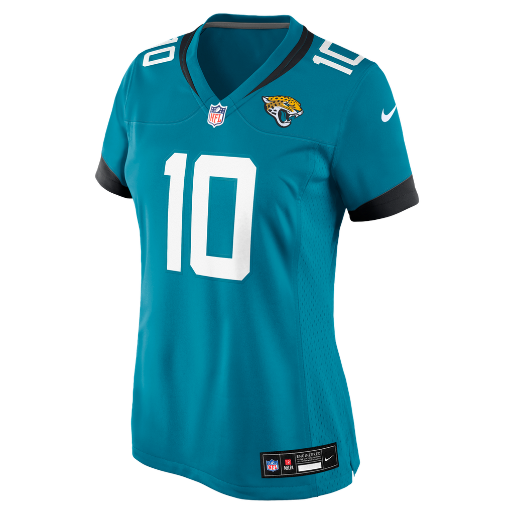 Carter Bradley Jacksonville Jaguars Nike Women's Team Game Jersey - Teal
