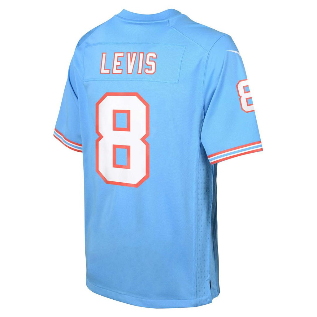 Will Levis Tennessee Titans Nike Youth Game Official Jersey - Light Blue