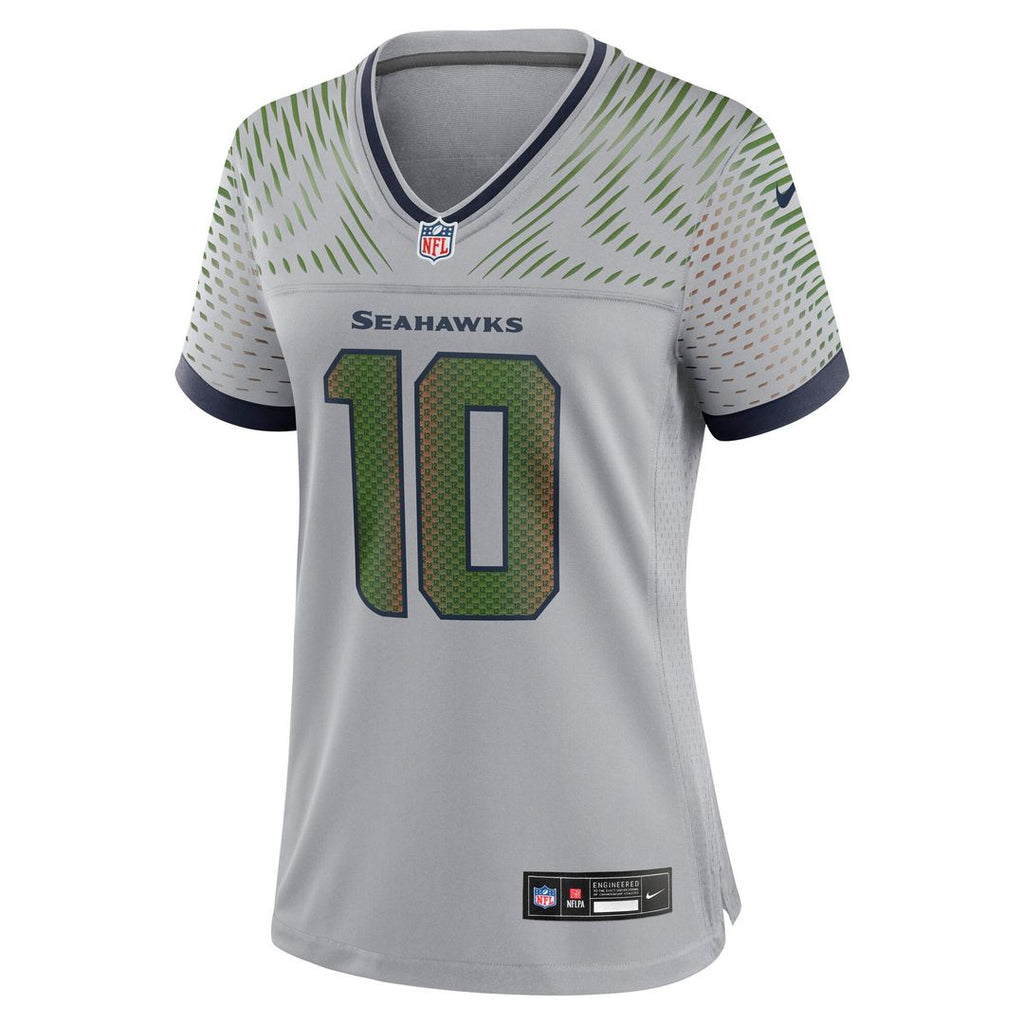 Cooper Kupp Seattle Seahawks Nike Women's 2025 Rivalries Collection Game Official Jersey - Wolf Gray