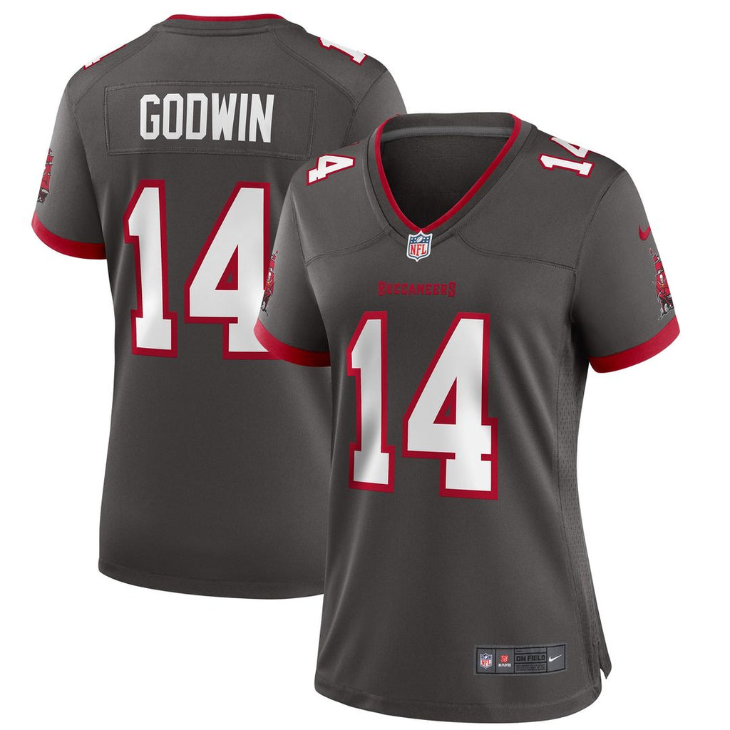 Chris Godwin Tampa Bay Buccaneers Nike Women's Alternate Game Official Jersey - Pewter