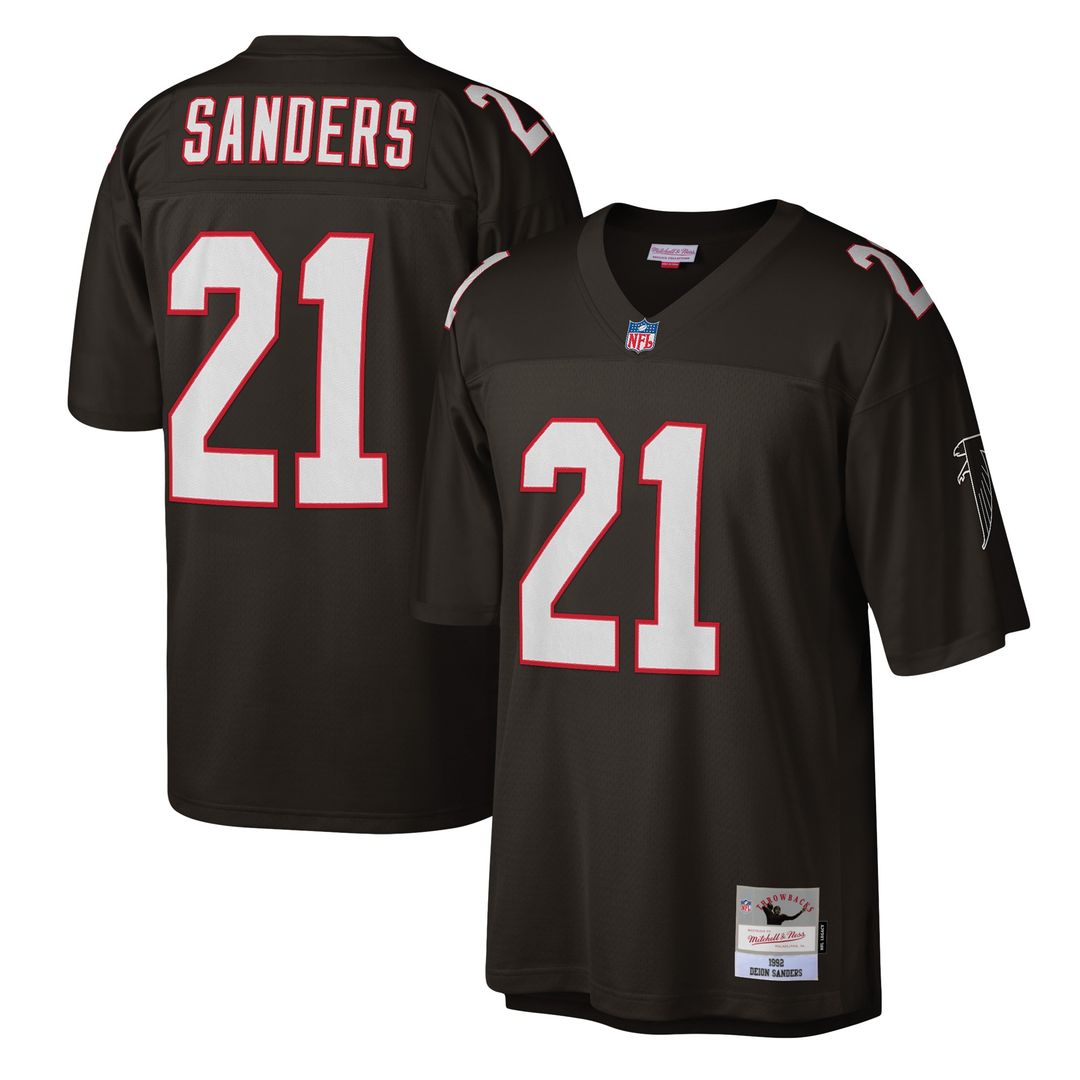 Deion Sanders Atlanta Falcons Mitchell & Ness Legacy Replica Official Jersey - White