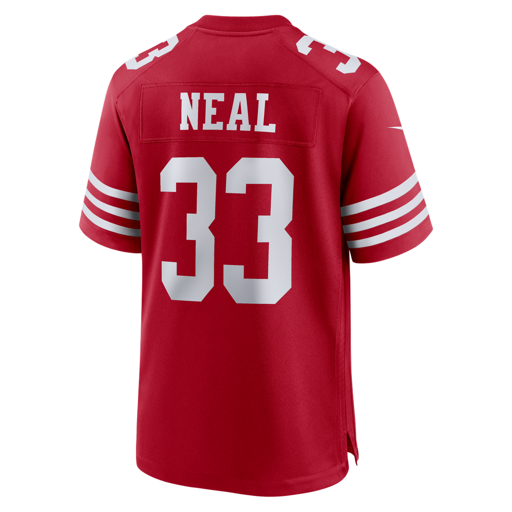 Siran Neal San Francisco 49ers Nike Team Game Official Jersey -  Scarlet