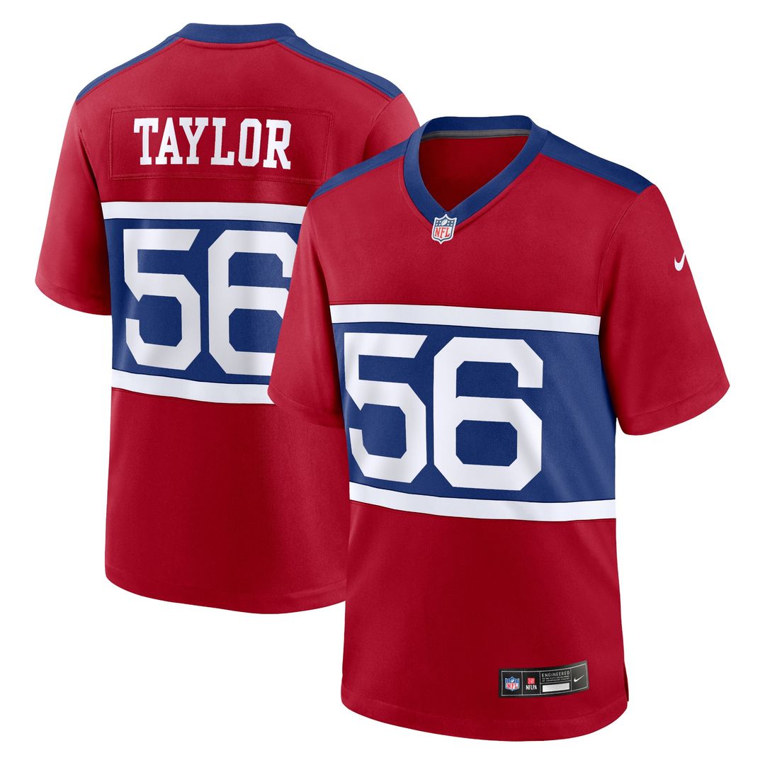 Lawrence Taylor New York Giants Nike Alternate Retired Player Game Official Jersey - Century Red