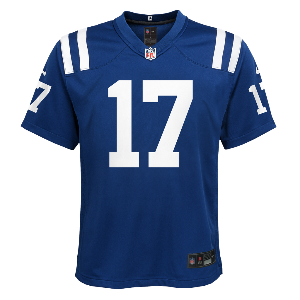 Daniel Jones Indianapolis Colts Nike Youth Alternate 2 Game Official Jersey - Royal