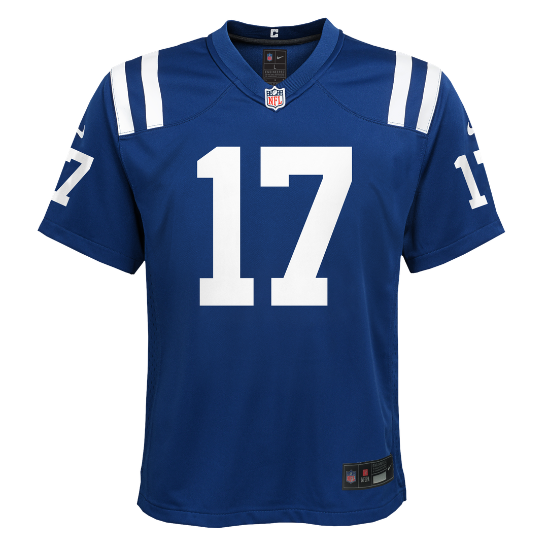 Daniel Jones Indianapolis Colts Nike Youth Alternate 2 Game Official Jersey - Royal