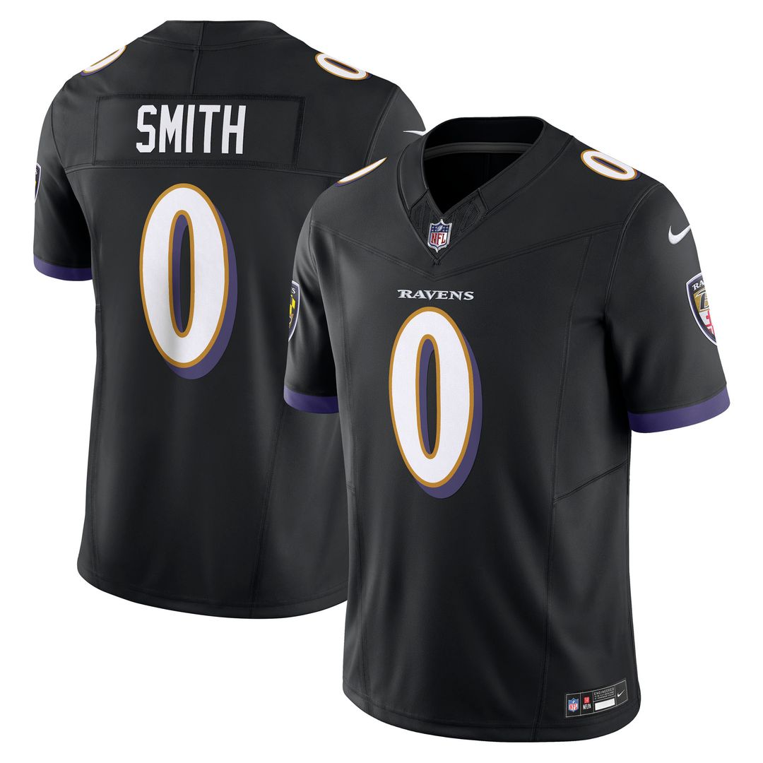 Roquan Smith Baltimore Ravens Nike Alternate 2 Vapor F.U.S.E. Limited Official Jersey - Purple