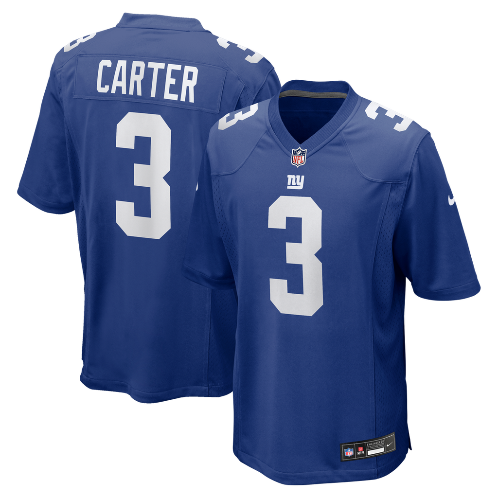 Abdul Carter New York Giants Nike Team Game Official Jersey -  Royal