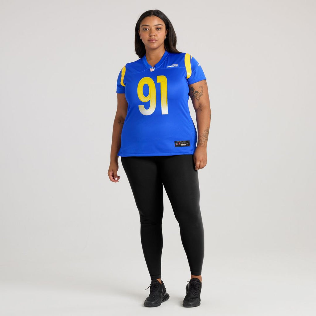 Kobie Turner Los Angeles Rams Nike Women's Home Game Official Jersey - Royal
