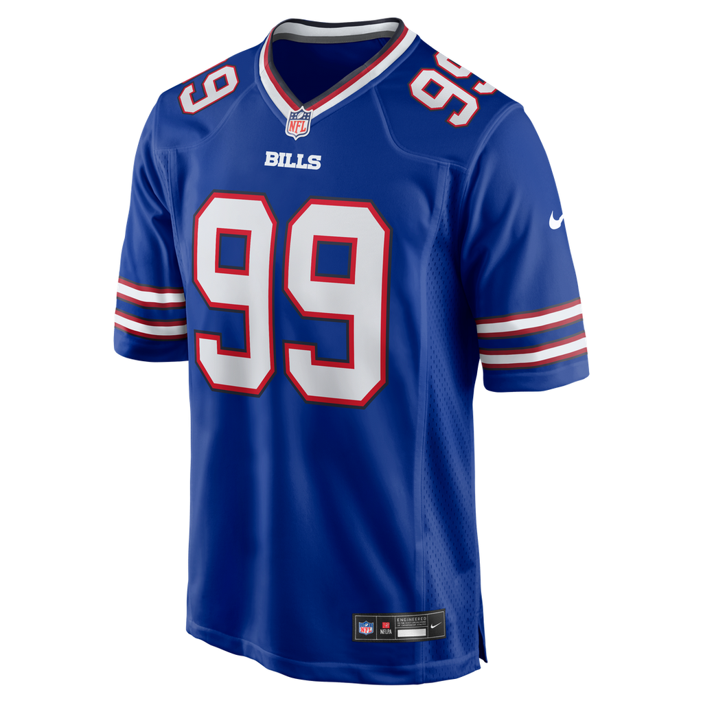 Larry Ogunjobi Buffalo Bills Nike Team Game Official Jersey -  Royal