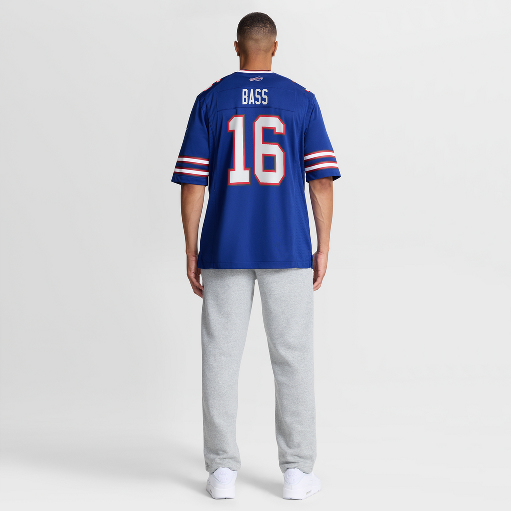 Tyler Bass Buffalo Bills Nike Team Game Jersey - Royal