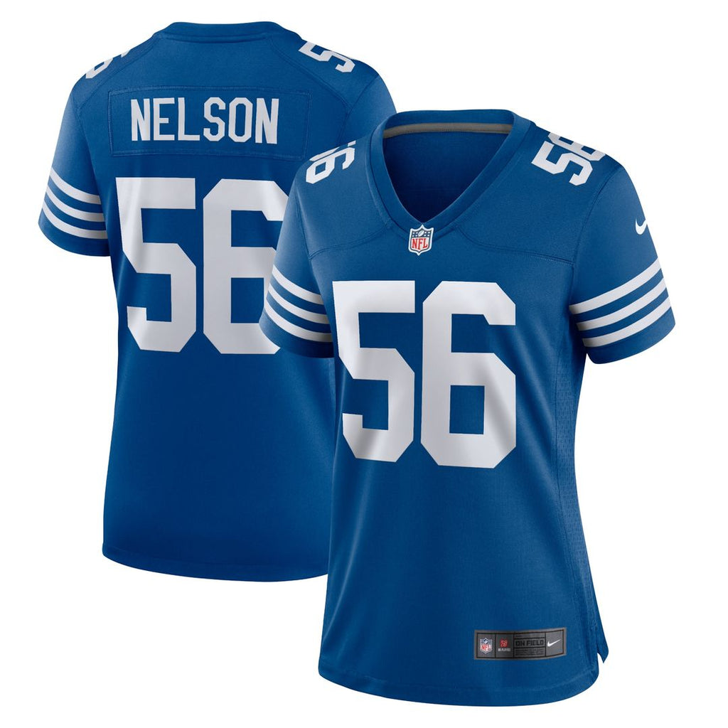 Quenton Nelson Indianapolis Colts Nike Women's Alternate Game Official Jersey - Royal