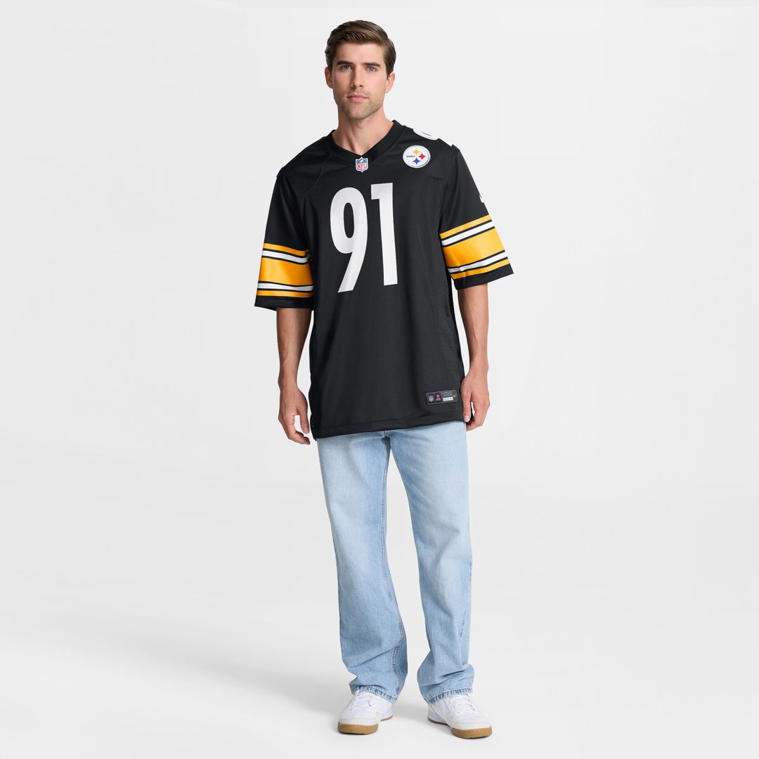 Logan Lee Pittsburgh Steelers Nike Game Jersey - Black