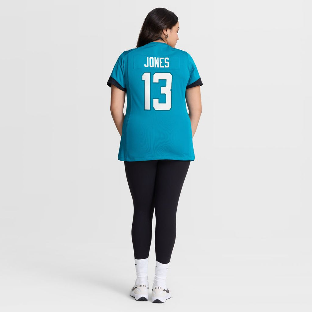 Tim Jones Jacksonville Jaguars Nike Women's Team Game Official Jersey -  Teal