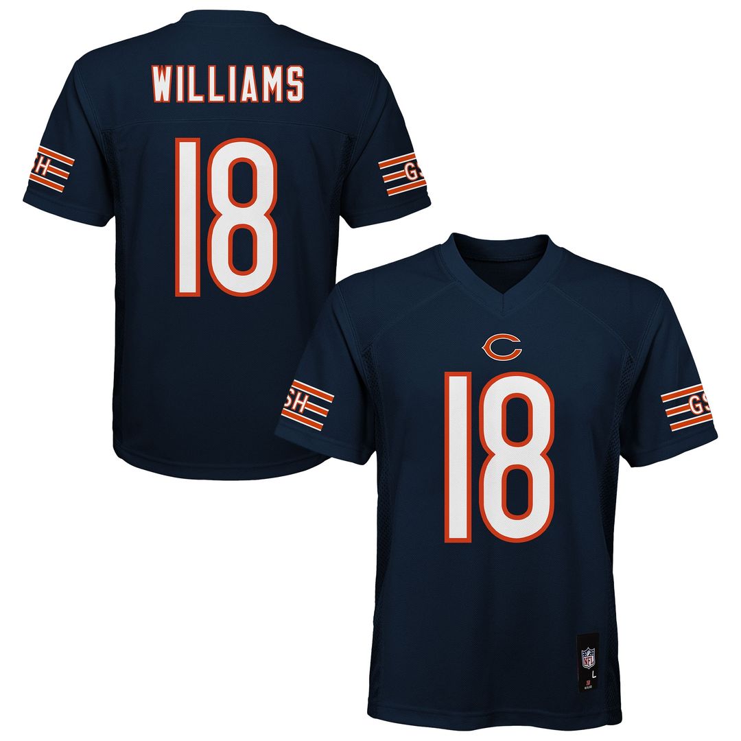Caleb Williams Chicago Bears Outerstuff Preschool Replica Player Official Jersey - Navy