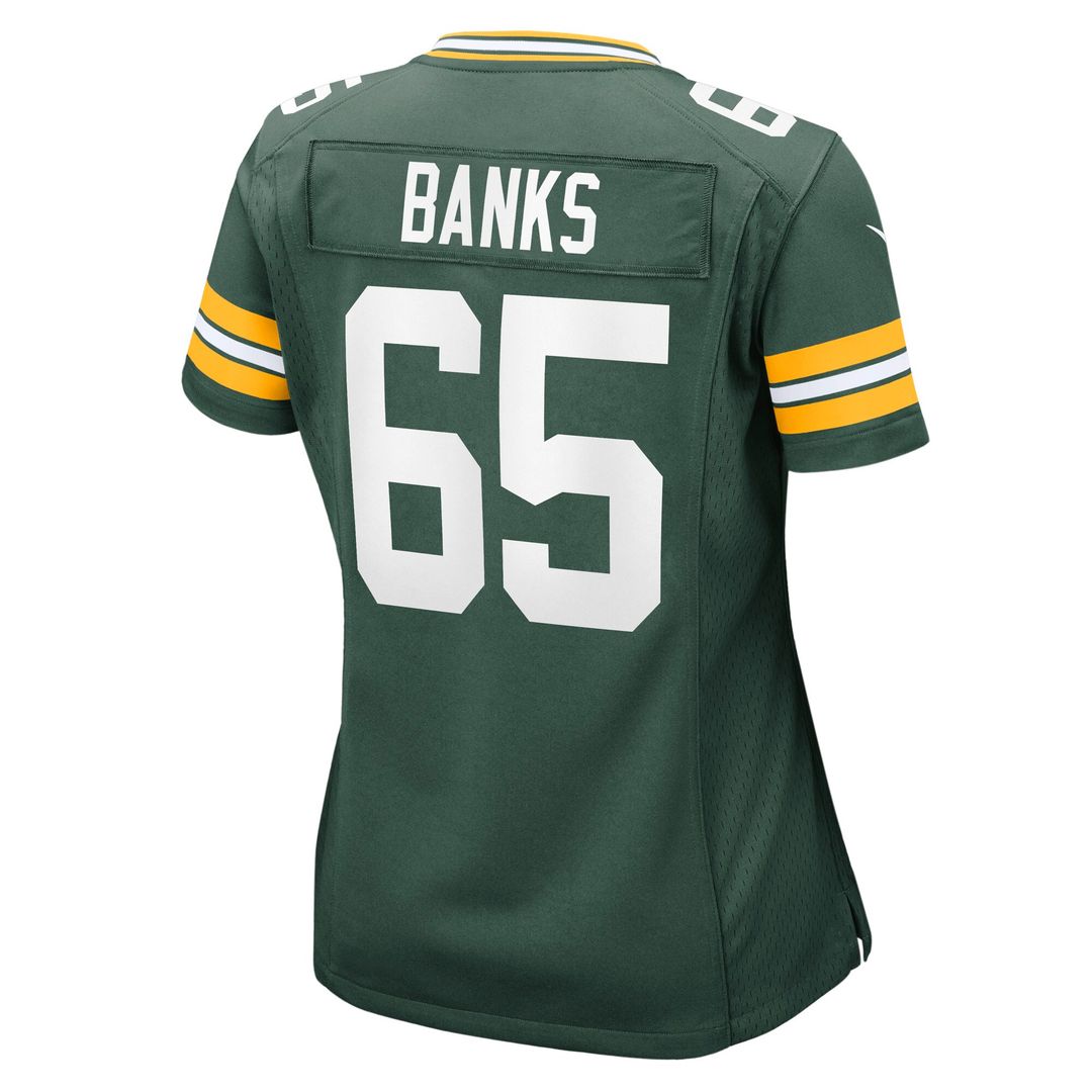 Aaron Banks Green Bay Packers Nike Women's Team Game Jersey - Green