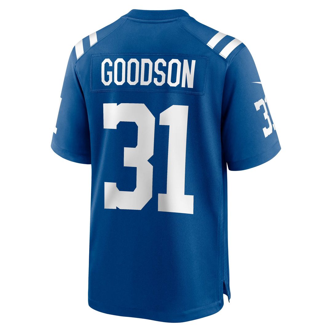 Tyler Goodson Indianapolis Colts Nike Game Jersey - Royal
