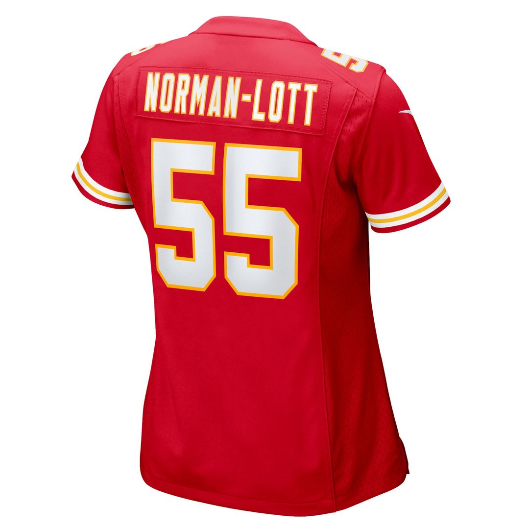 Omarr Norman-Lott Kansas City Chiefs Nike Women's Team Game Jersey - Red