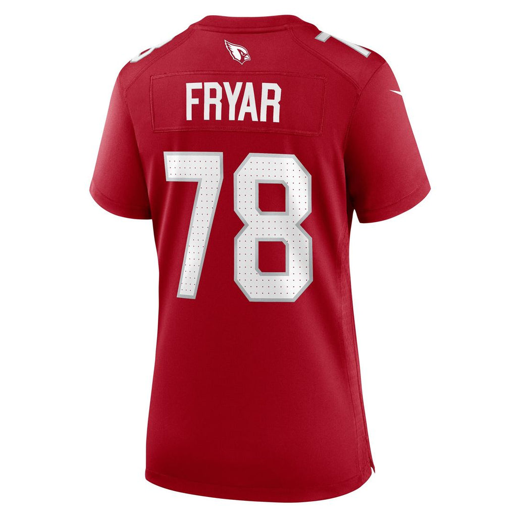 Josh Fryar Arizona Cardinals Nike Women's Team Game Jersey - Cardinal