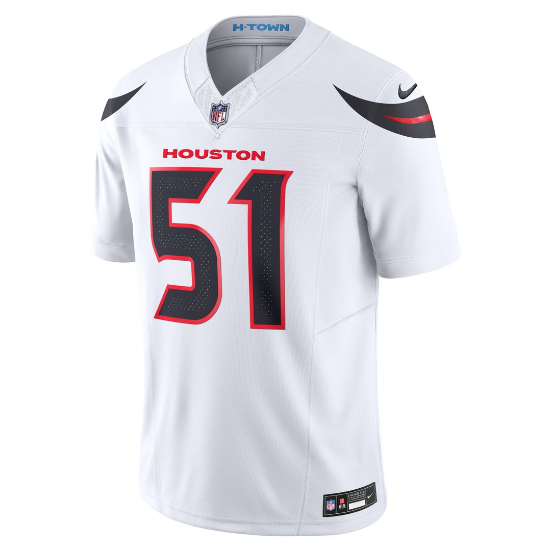 Will Anderson Jr. Houston Texans Nike Vapor F.U.S.E. Limited Official Jersey - White