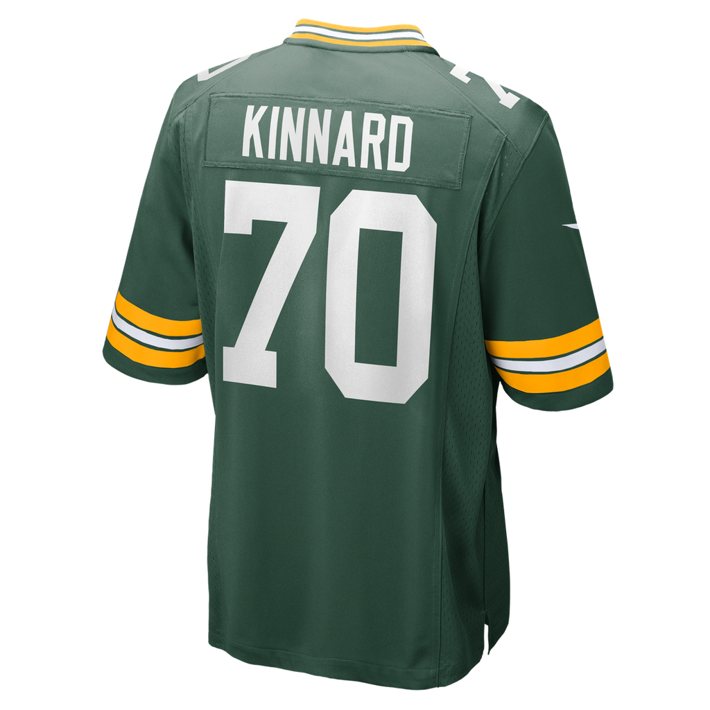 Darian Kinnard Green Bay Packers Nike Team Game Jersey - Green