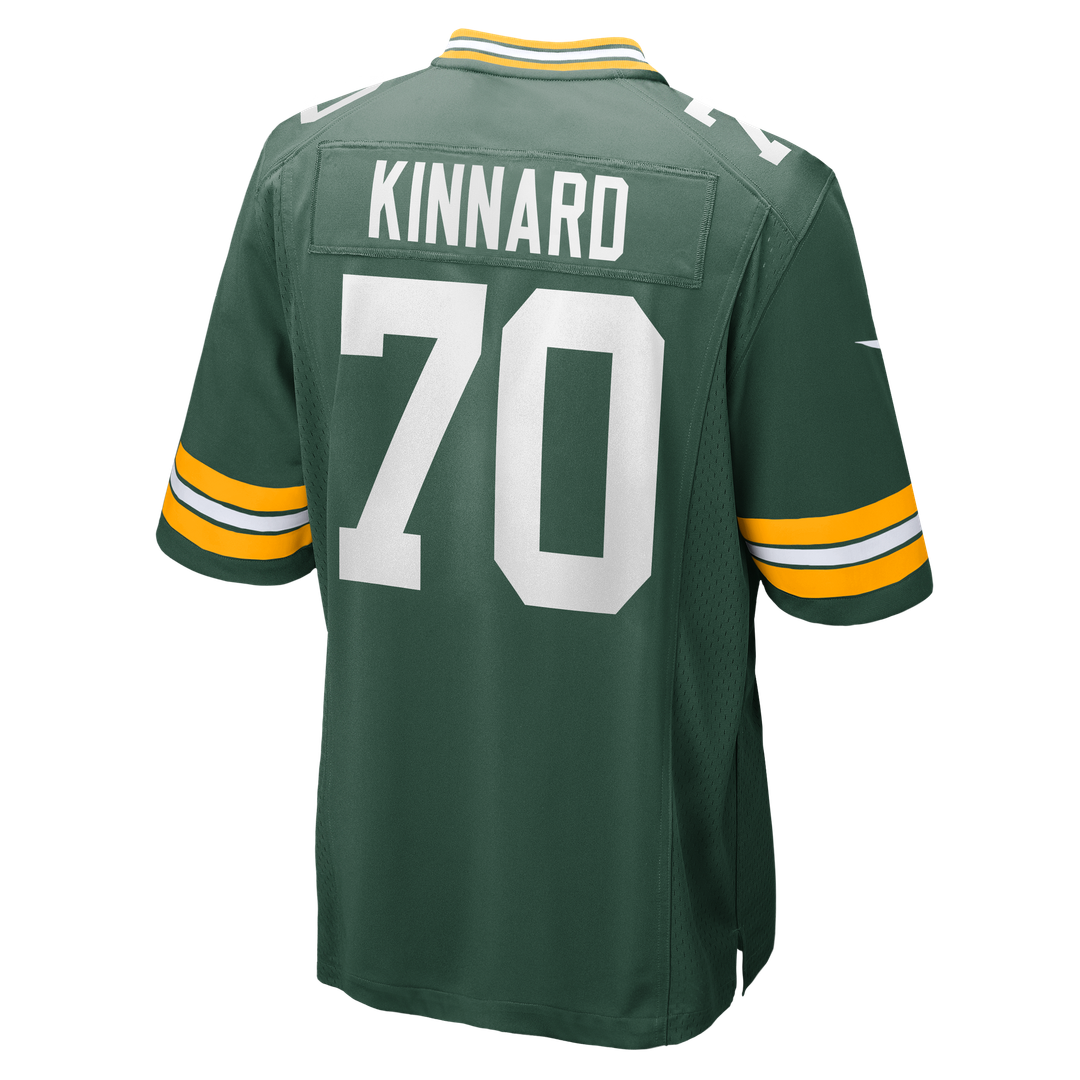 Darian Kinnard Green Bay Packers Nike Team Game Jersey - Green