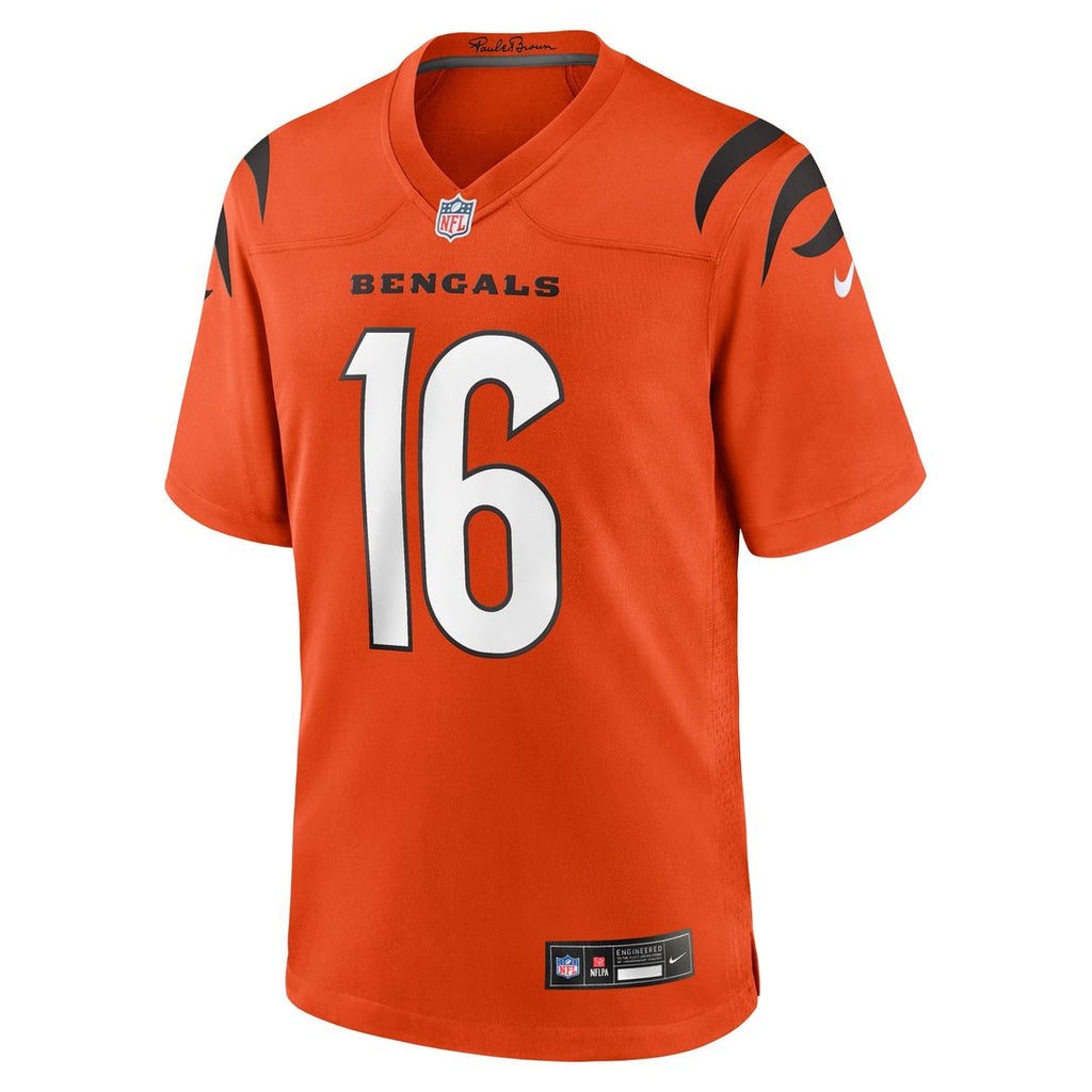Joe Flacco Cincinnati Bengals Nike Alternate Game Jersey - Orange