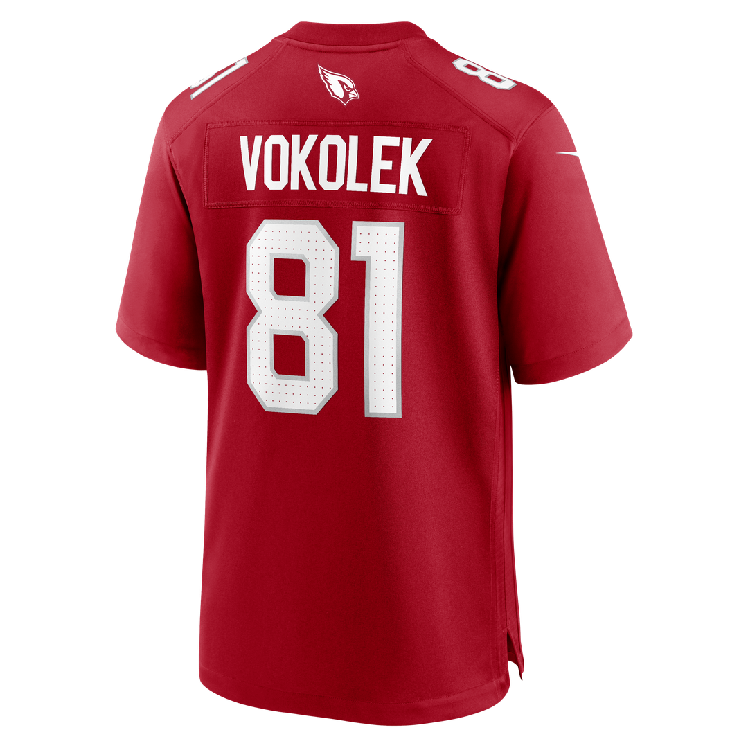 Travis Vokolek Arizona Cardinals Nike Team Game Jersey - Cardinal